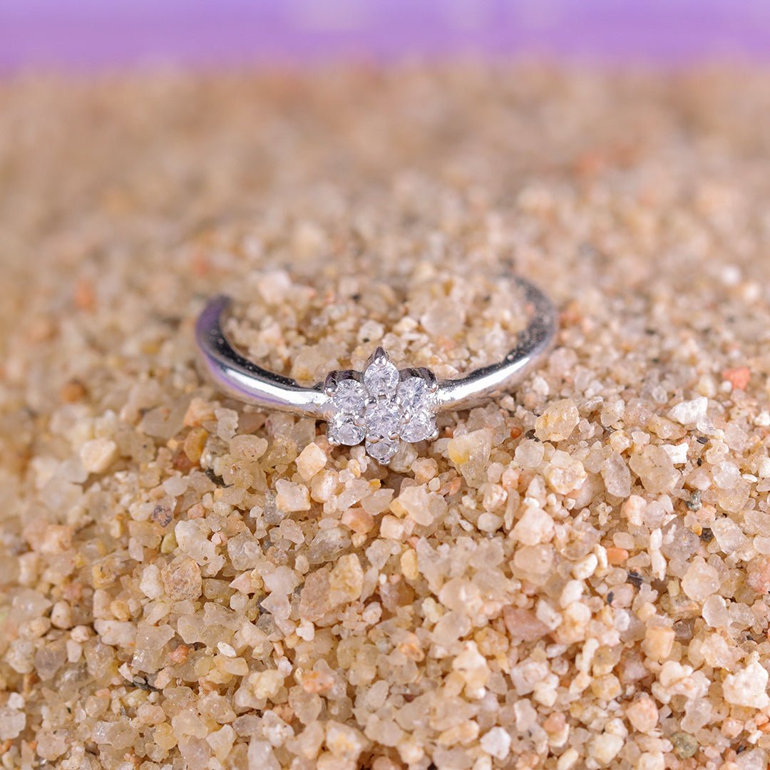 Florette Flower ring - Kivara jewels