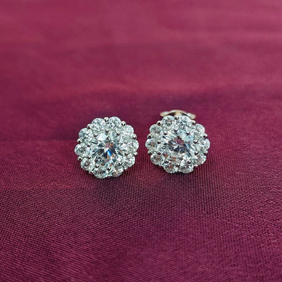 The Halo Studs - Kivara jewels