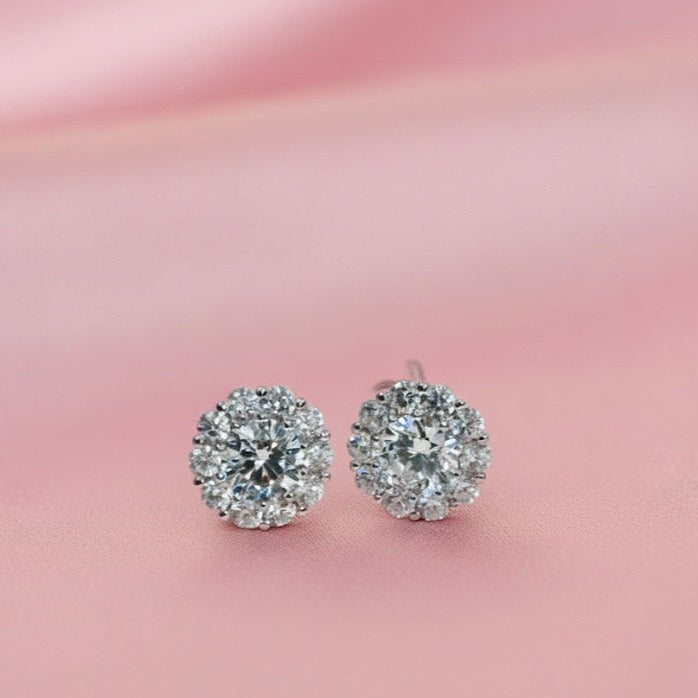 The Halo Studs - Kivara jewels