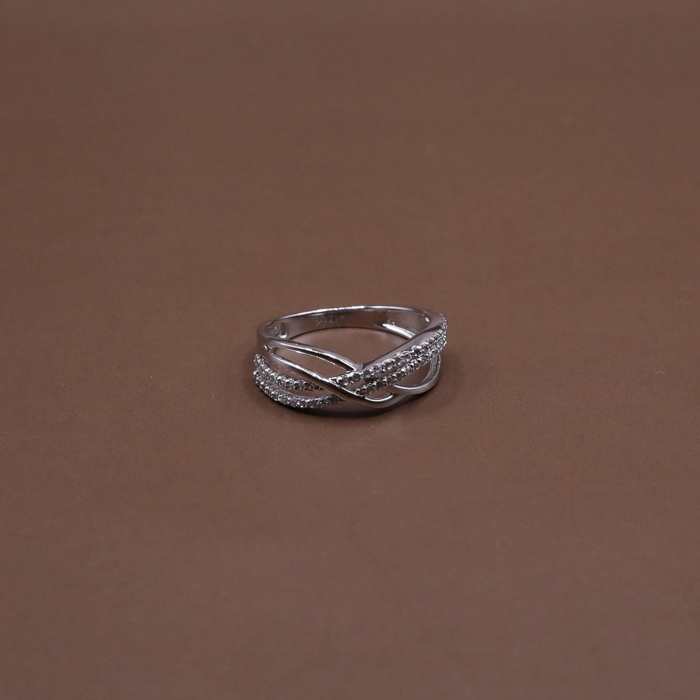 Crossover Ring with Sparkling Accents b11pg5-jk.myshopify.com