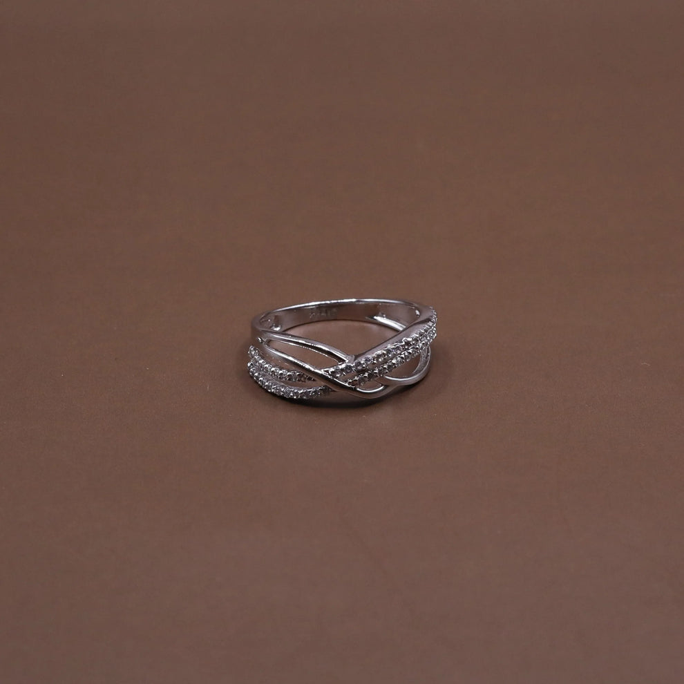 Crossover Ring with Sparkling Accents b11pg5-jk.myshopify.com