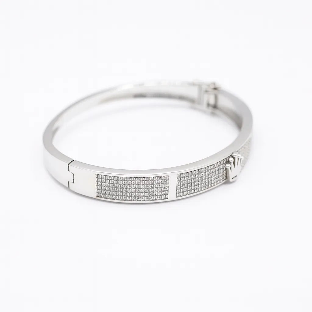 Crown Textured Bracelet b11pg5-jk.myshopify.com