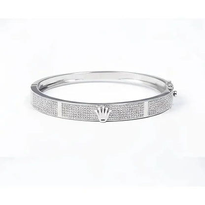 Crown Textured Bracelet b11pg5-jk.myshopify.com