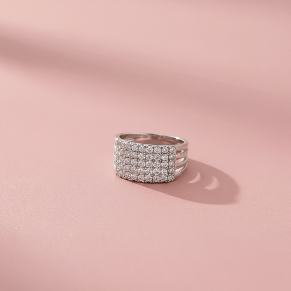 Diamond-Cut Band Ring b11pg5-jk.myshopify.com