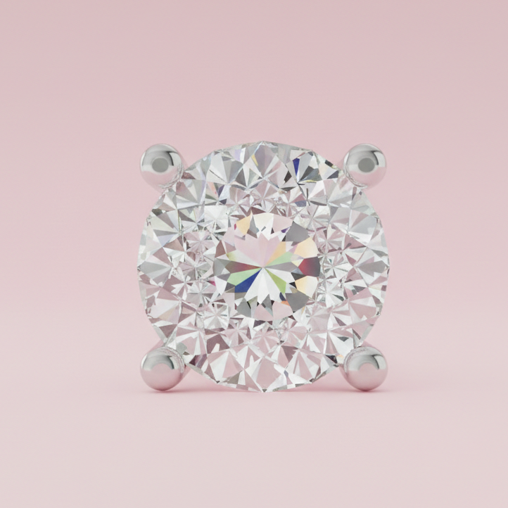 Diamond earring stud
