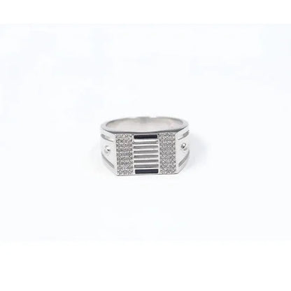 Geometric Diamond Ring b11pg5-jk.myshopify.com