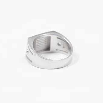 Geometric Diamond Ring b11pg5-jk.myshopify.com