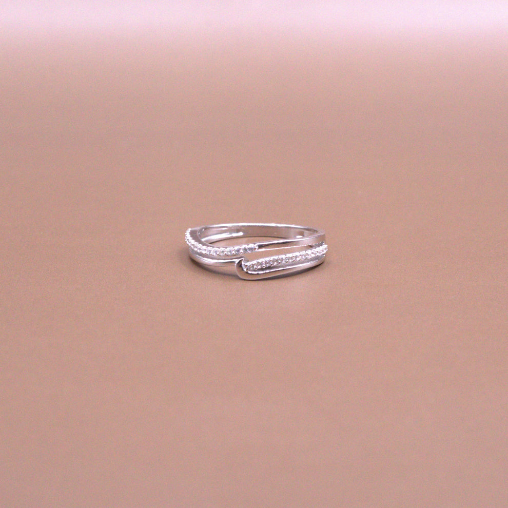 Pave Cz Bypass Ring b11pg5-jk.myshopify.com