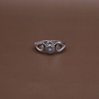 Pave Cz Sterling Silver Statement Ring b11pg5-jk.myshopify.com