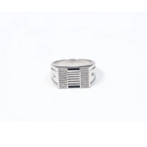 Geometric Diamond Ring