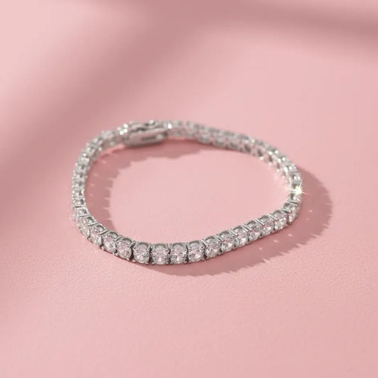 Classic Diamond Tennis Bracelet - Kivara jewels