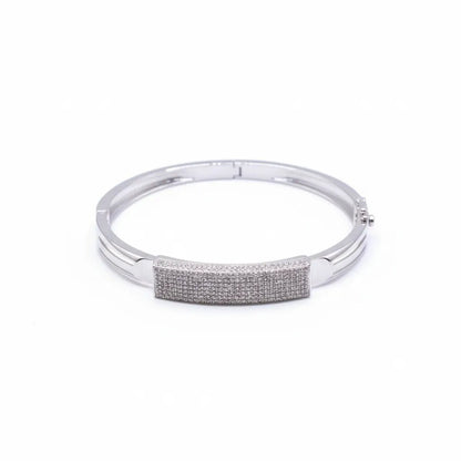 Classic Silver Men’s Kada - Kivara jewels
