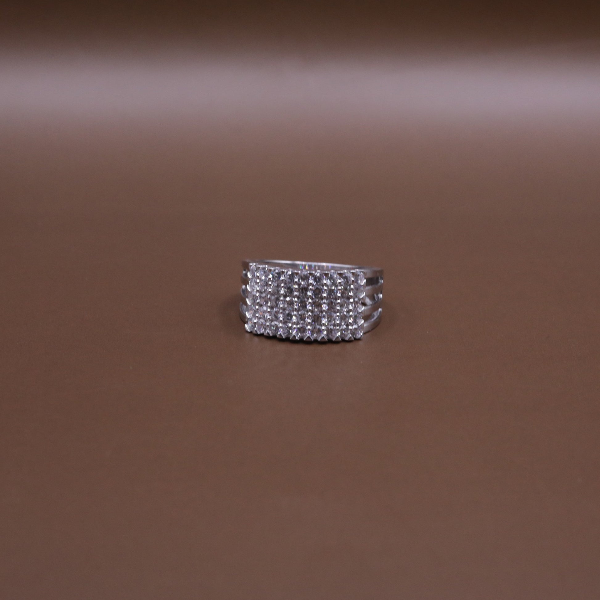 Diamond - Cut Band Ring - Kivara jewels