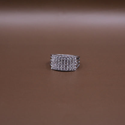 Diamond - Cut Band Ring - Kivara jewels