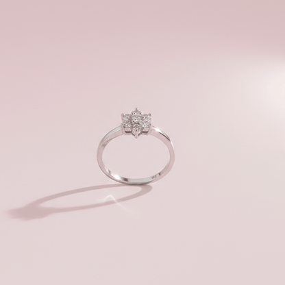 Florette Flower ring - Kivara jewels