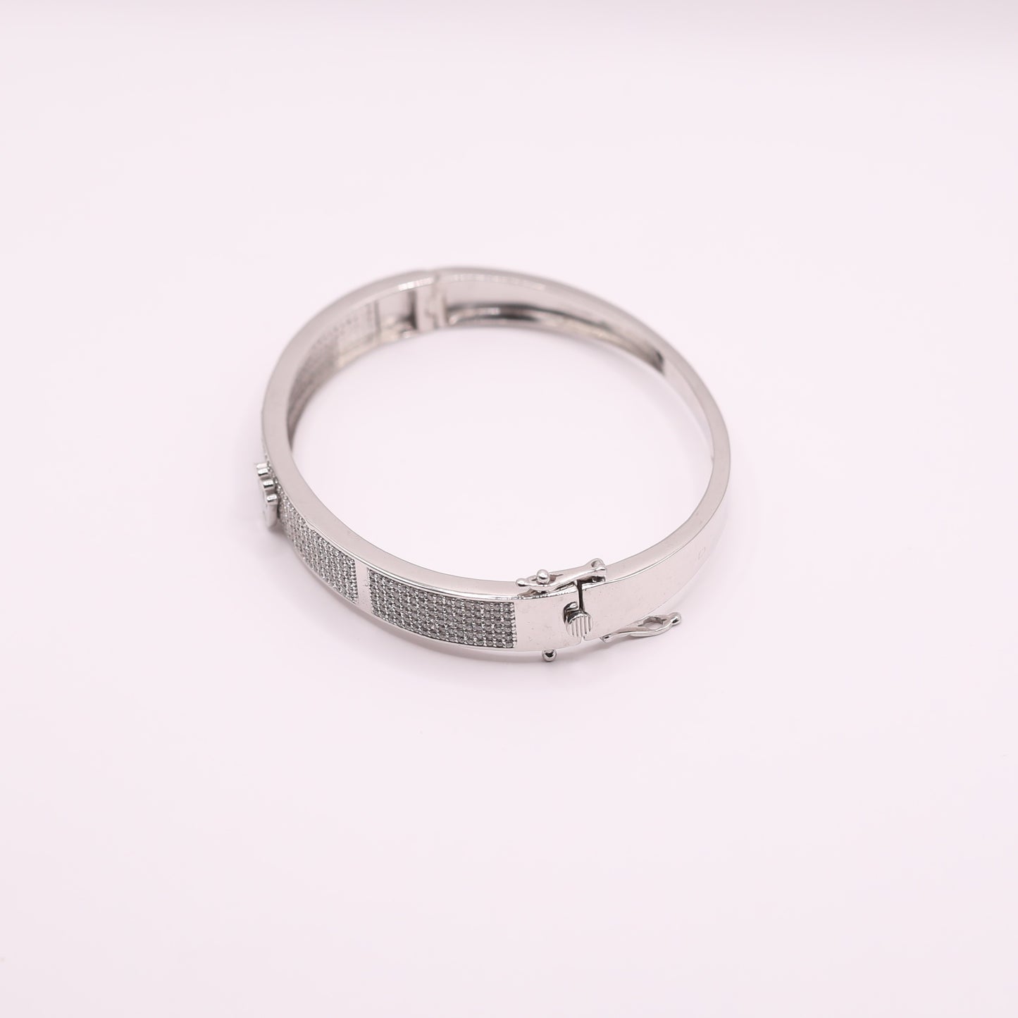 Crown Textured Bracelet