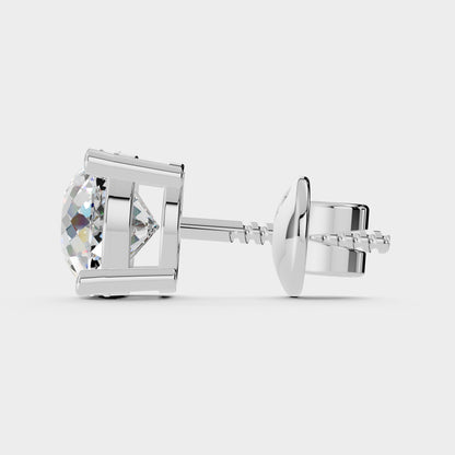 Silver stud earrings kivara's