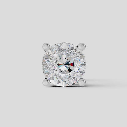 single stone soliter stud