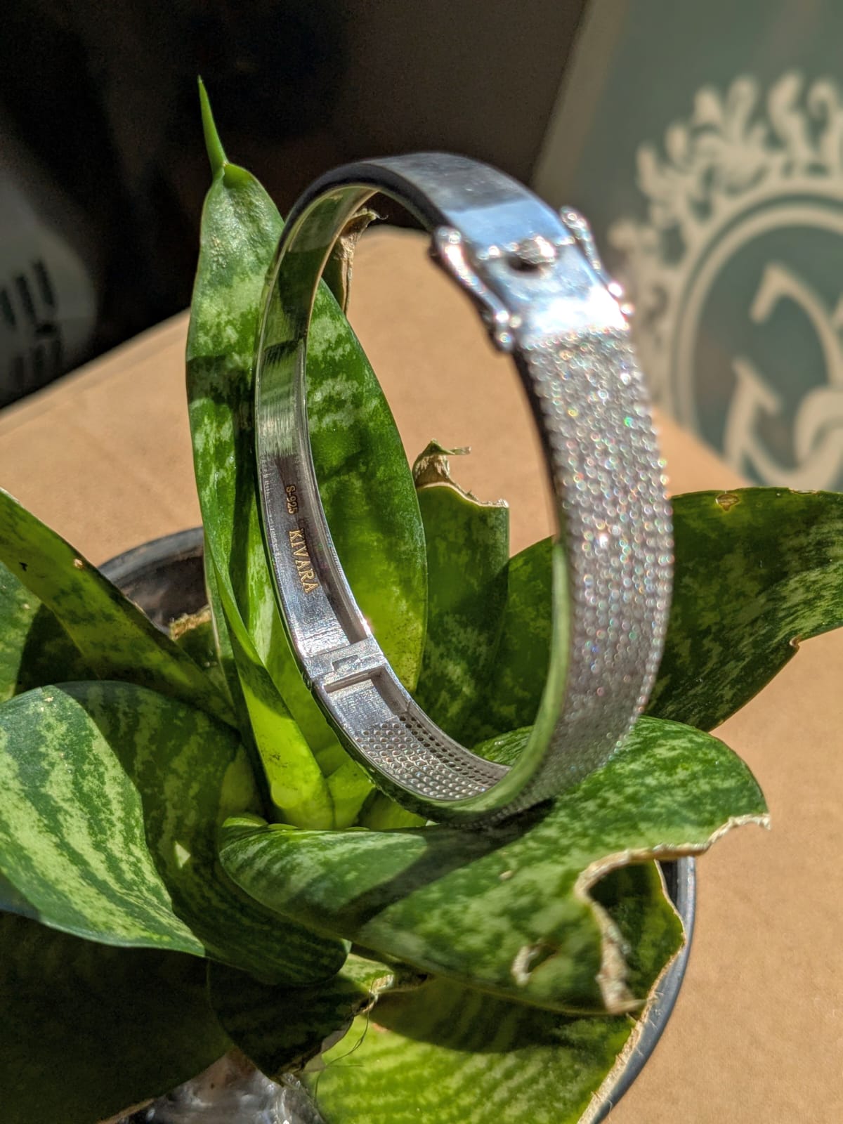 dimond bracelet by kivara most trending design only kivara #kivara
