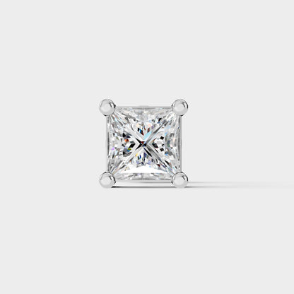 Princess Cut studs - Kivara jewels