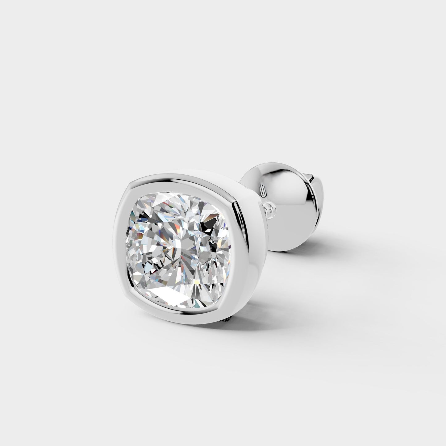 real dimond stud for man   
