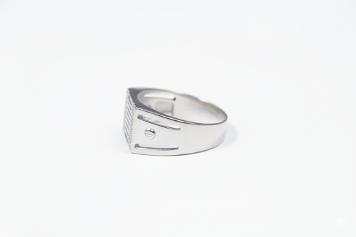 Geometric Diamond Ring