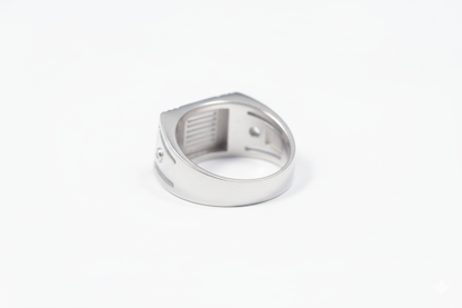 Geometric Diamond Ring