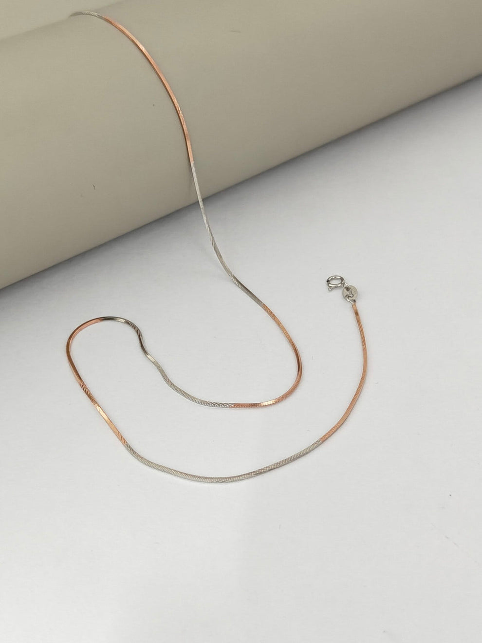 Contemporary Two-Tone Bar Link Chain b11pg5-jk.myshopify.com