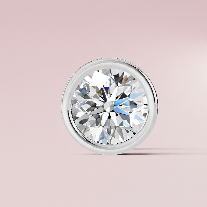 Round - Cut Stud Earrings - Kivara jewels