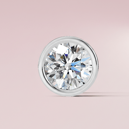 Round - Cut Stud Earrings - Kivara jewels