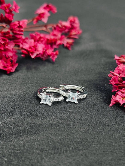 Sparkling Cluster Diamond Studs - Kivara jewels