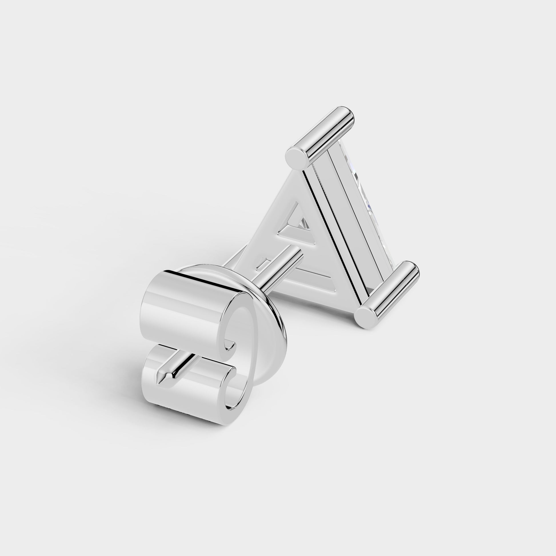 Three - Ball Prong Solitaire Stud - Kivara jewels