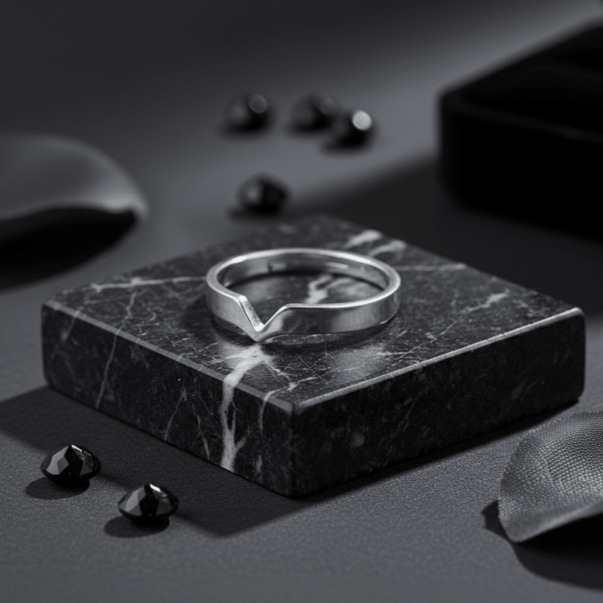 vincurve Band Ring - Kivara jewels