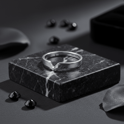 vincurve Band Ring - Kivara jewels