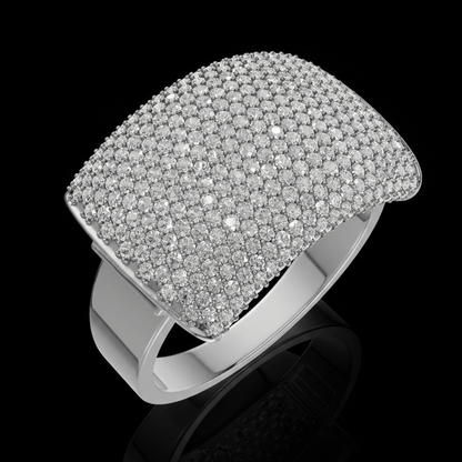 Wide Band Ring - Kivara jewels